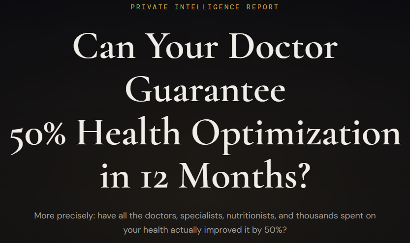 The Executive Health Dossier